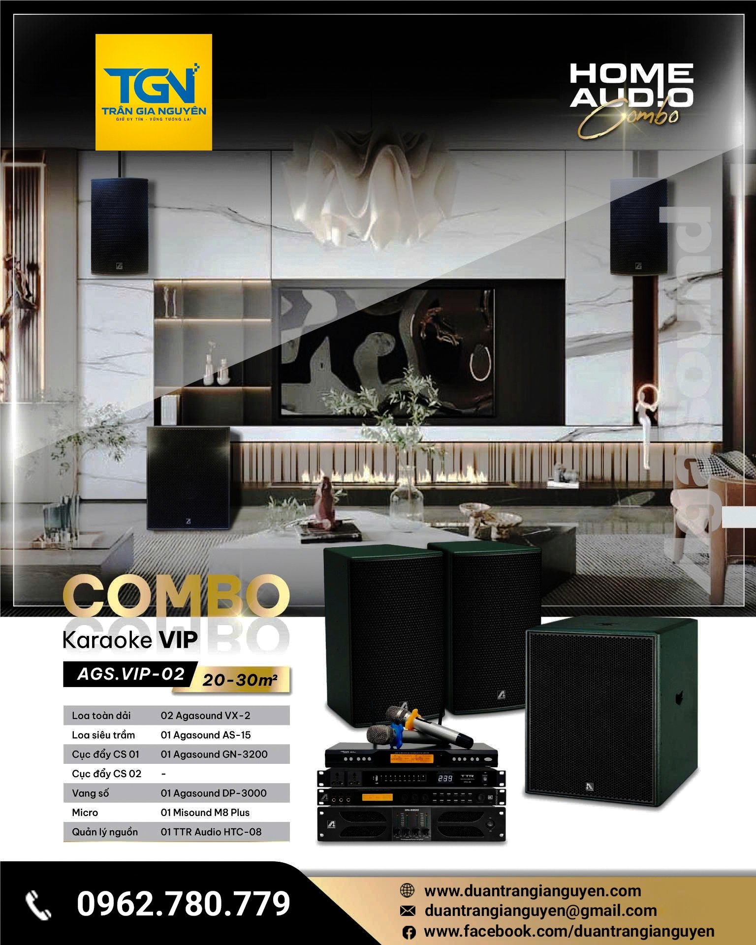 COMBO KARAOKE VIP AGS.VIP-02 COMBO KARAOKE VIP AGS.VIP-02 - Ảnh 2