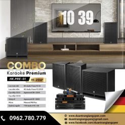 COMBO KARAOKE PREMIUM HK.PRE-01