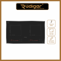 Bếp từ đôi RUDIGER RIC-2382
