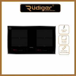 Bếp từ đôi RUDIGER RIC-T66