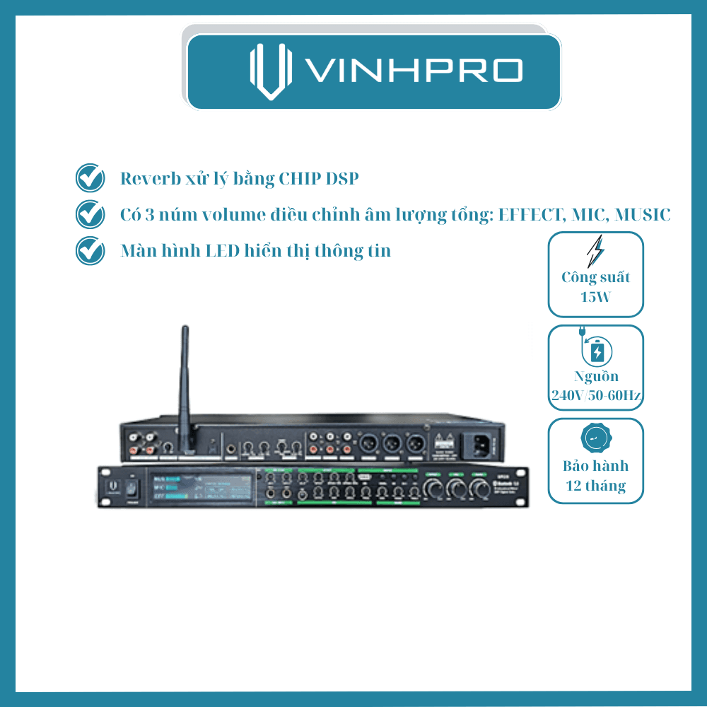 VANG CƠ LAI SỐ VINHPRO UR20 VANG CƠ LAI SỐ VINHPRO UR20