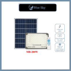 ĐÈN NĂNG LƯỢNG MẶT TRỜI - BLUESKY BLS - MB200