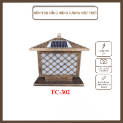 ĐÈN TRỤ CỔNG NĂNG LƯỢNG MẶT TRỜI TC - 302