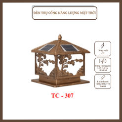 ĐÈN TRỤ CỔNG NĂNG LƯỢNG MẶT TRỜI TC - 307