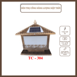 ĐÈN TRỤ CỔNG NĂNG LƯỢNG MẶT TRỜI TC - 304