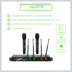 MICRO KHÔNG DÂY AVPRO KP550II